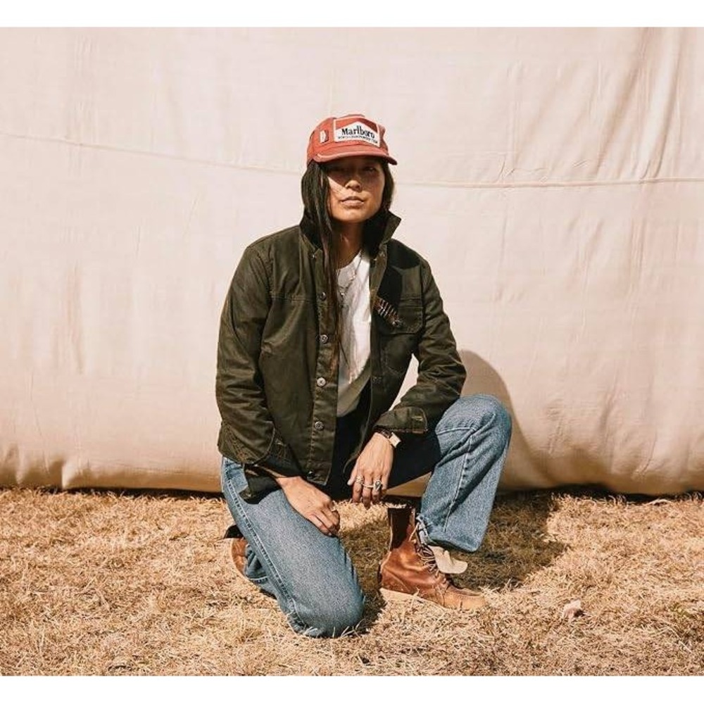 Huckberry Flint and Tinder Waxed Trucker Jacket Forest Size XXL New With Tags
